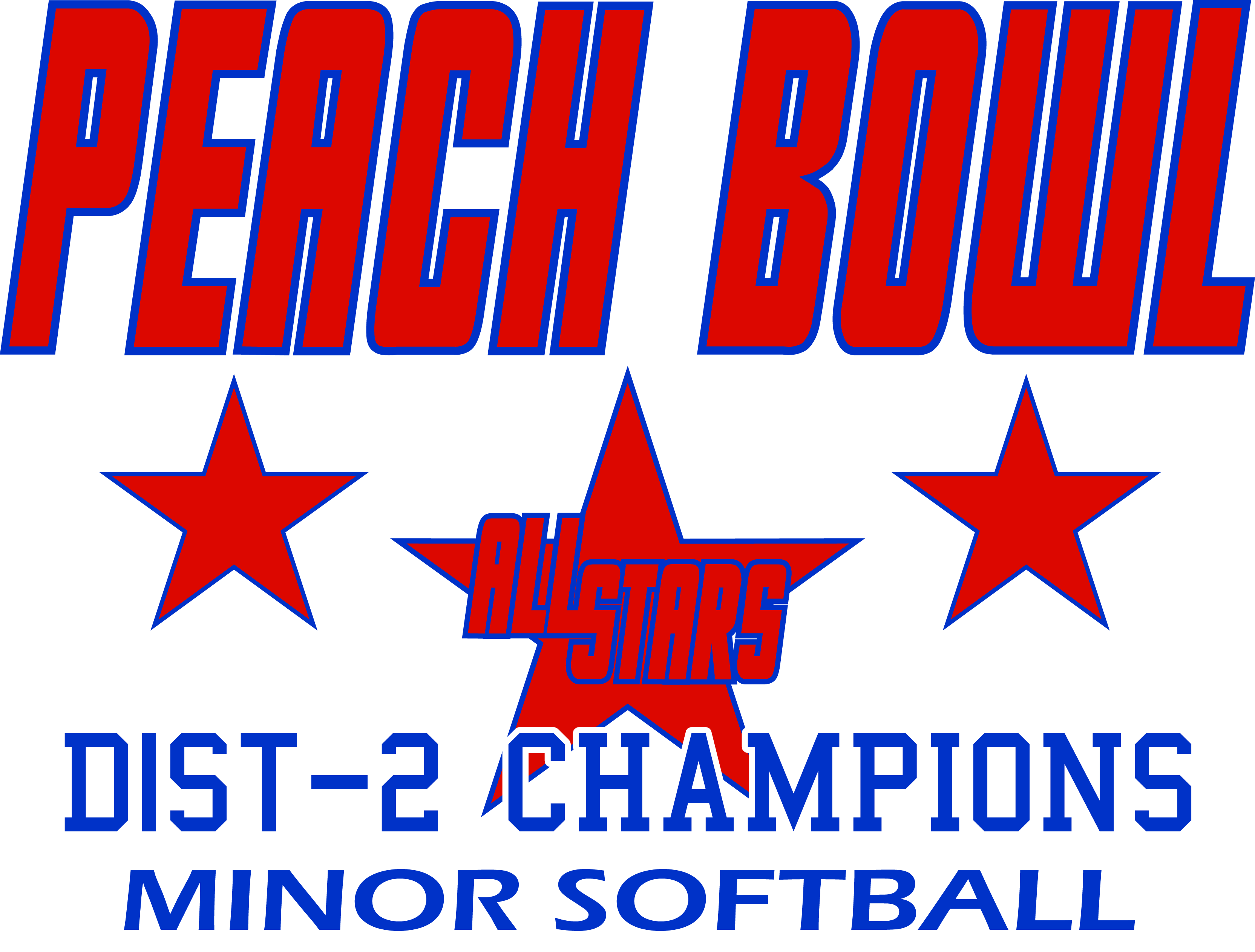 D2 Champs Peach Bowl Minor SOFTBALL